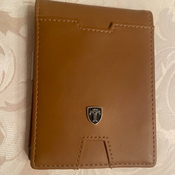 TRAVANDO Mens Slim Wallet w/Money Clip AUSTIN RFID Blocking Bifold Credit Card - Picture 4 of 6